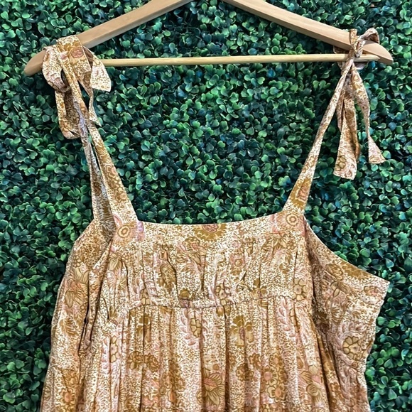 NWT ULLA JOHNSON Cordelia Dress in Meadow Size 10 - Picture 8 of 11